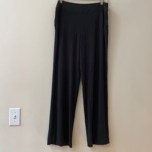 Soma black pull on cool nights lounge sleep pants